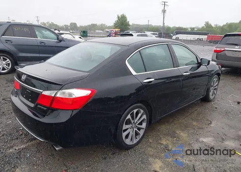 2015 Honda Accord Sport from USA, damaged, VIN 1HGCR2E50FA070461